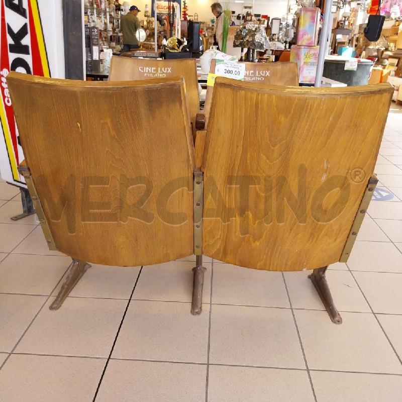 COPPIA POLTRONCINE CINELUX MILANO | Mercatino dell'Usato Gazzada schianno 2