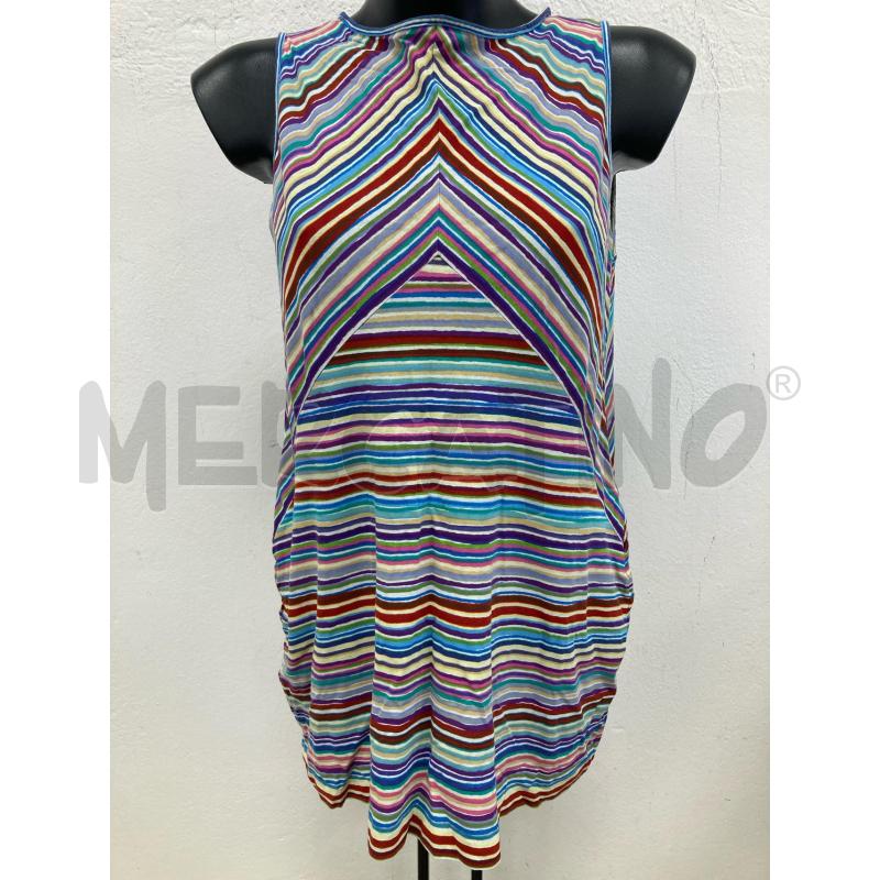 COPRI COSTUME MISSONI MARE RIGA AZZURRO ROSSO VIOLA | Mercatino dell'Usato Gazzada schianno 1