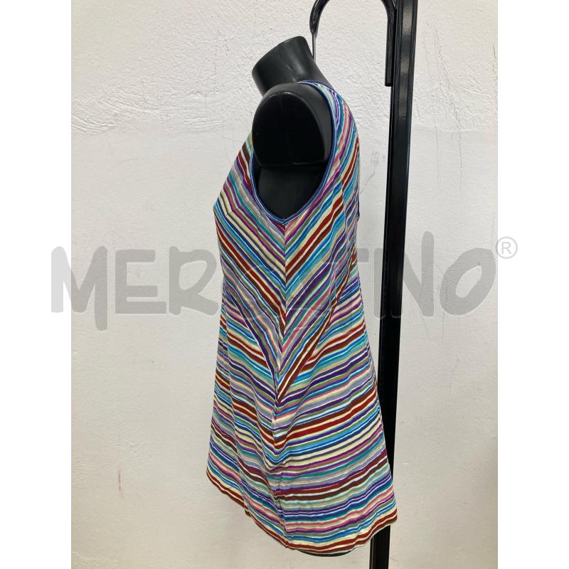 COPRI COSTUME MISSONI MARE RIGA AZZURRO ROSSO VIOLA | Mercatino dell'Usato Gazzada schianno 2