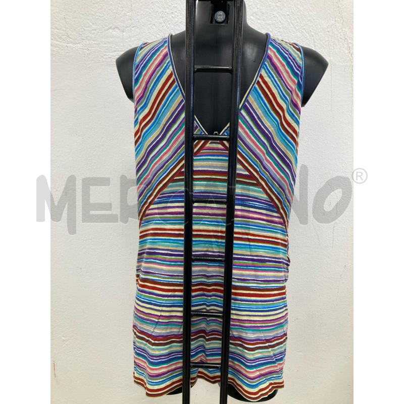 COPRI COSTUME MISSONI MARE RIGA AZZURRO ROSSO VIOLA | Mercatino dell'Usato Gazzada schianno 3