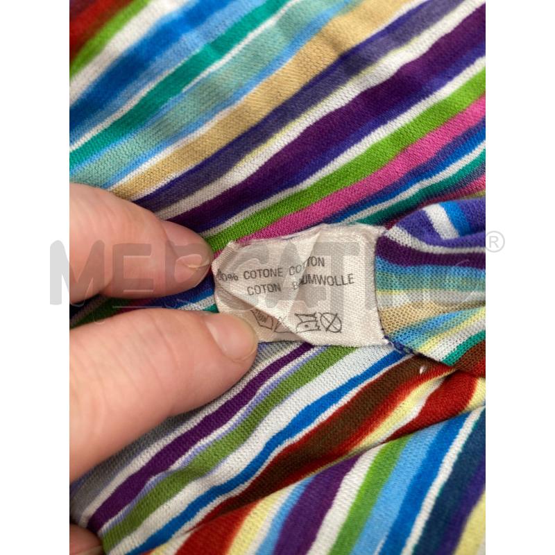 COPRI COSTUME MISSONI MARE RIGA AZZURRO ROSSO VIOLA | Mercatino dell'Usato Gazzada schianno 5