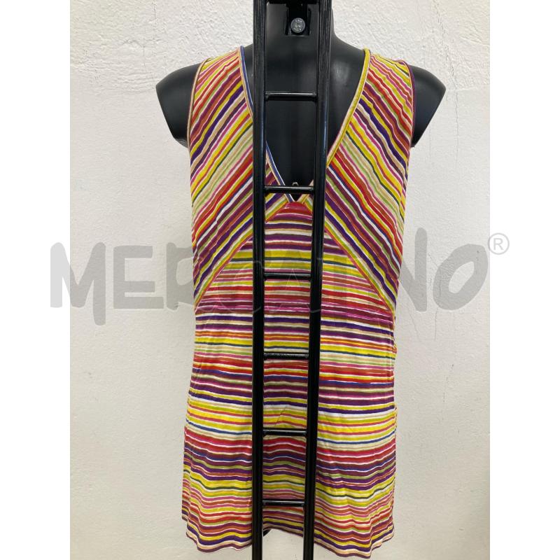 COPRI COSTUME MISSONI MARE RIGHE GIALLE VIOLE ROSSE  | Mercatino dell'Usato Gazzada schianno 2