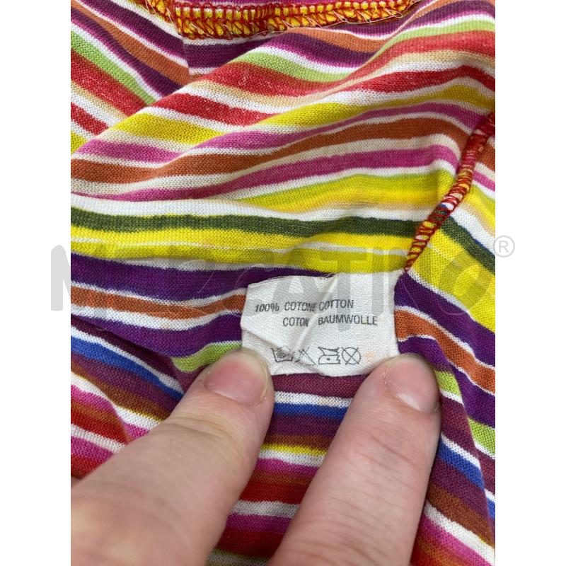 COPRI COSTUME MISSONI MARE RIGHE GIALLE VIOLE ROSSE  | Mercatino dell'Usato Gazzada schianno 5