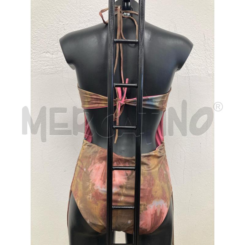 COSTUME DONNA LE CHIAPPETTE MARRONE MELANGE FUXIA | Mercatino dell'Usato Gazzada schianno 2