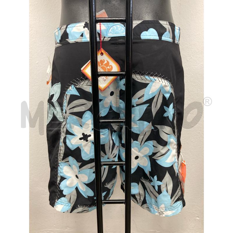 COSTUME UOMO SUNDEK NERO FIORI AZZURRI CARTELLINO | Mercatino dell'Usato Gazzada schianno 2