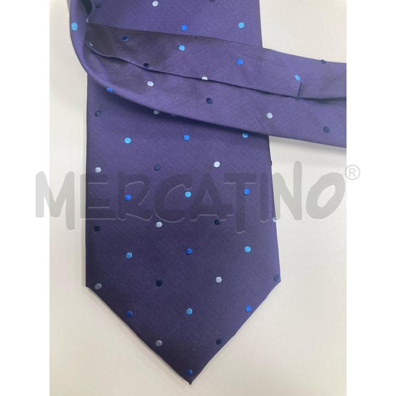 CRAVATTA LAURA BIAGIOTTI VIOLA | Mercatino dell'Usato Gazzada schianno 4