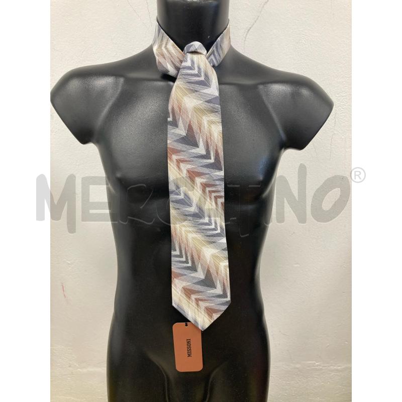 CRAVATTA MISSONI CARTELLINO GRIGIA | Mercatino dell'Usato Gazzada schianno 3