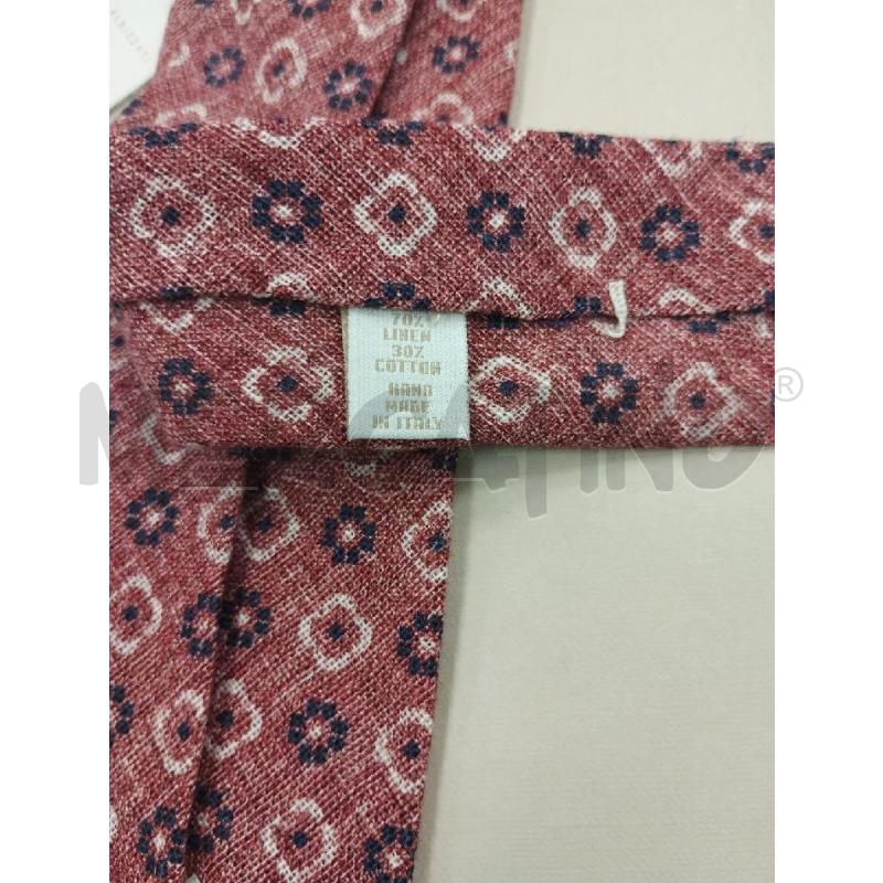 CRAVATTA PAOLO ALBIZZATI ROSA ANTICO FIORI | Mercatino dell'Usato Gazzada schianno 4