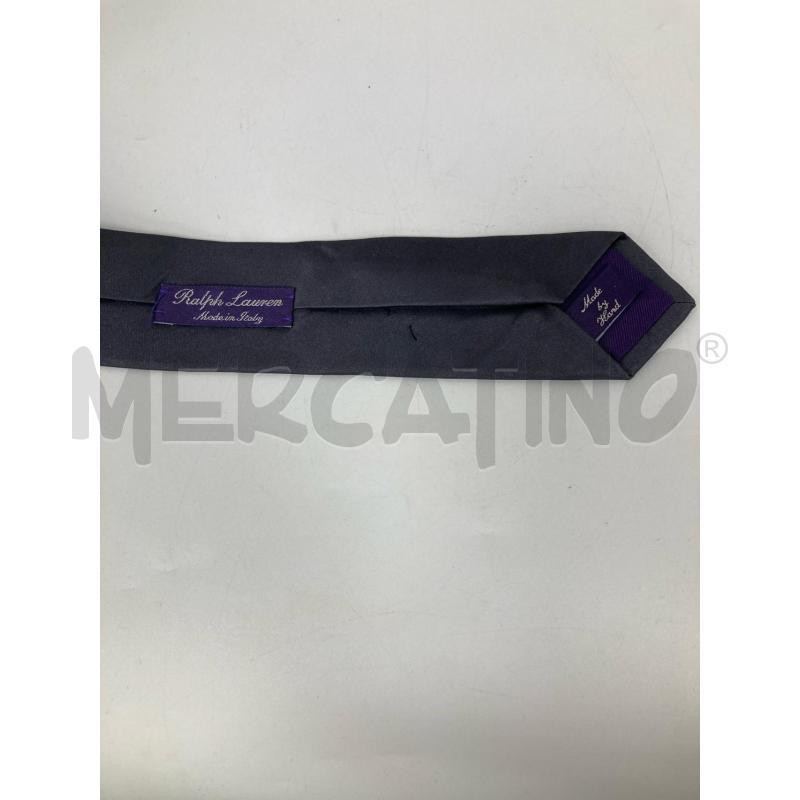 CRAVATTA RALPH LAUREN GRIGIA LUCIDA | Mercatino dell'Usato Gazzada schianno 3