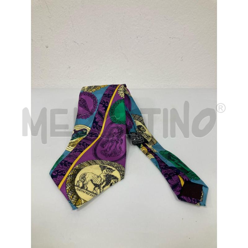CRAVATTA VERSACE VIOLA | Mercatino dell'Usato Gazzada schianno 1