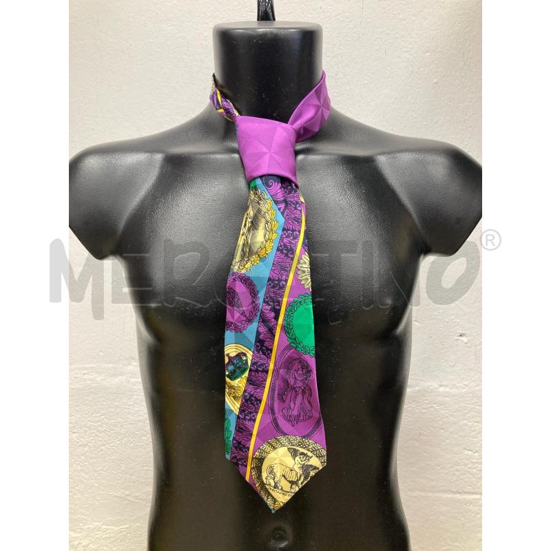 CRAVATTA VERSACE VIOLA | Mercatino dell'Usato Gazzada schianno 2