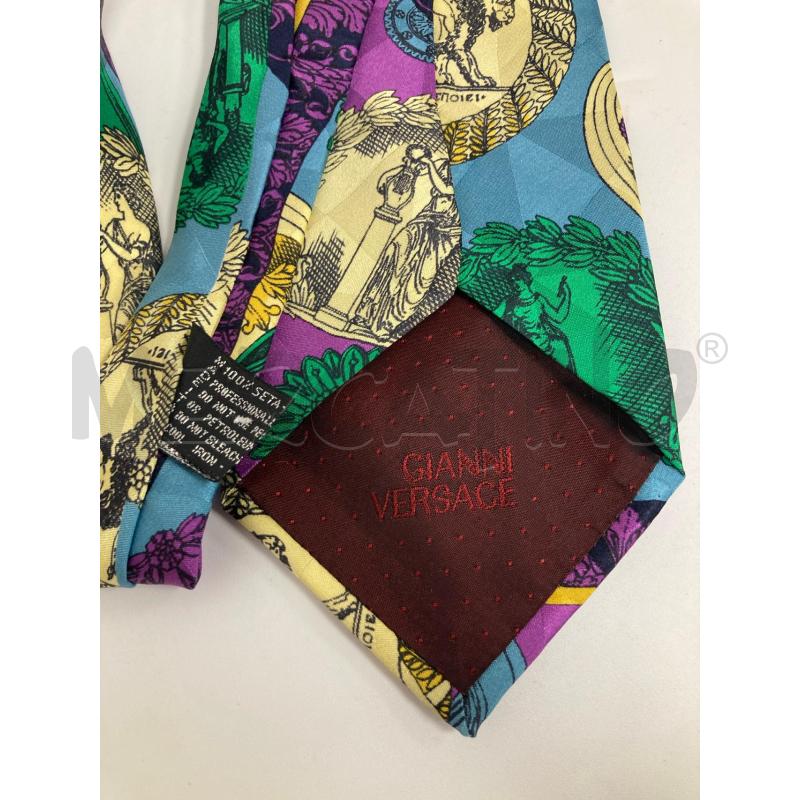 CRAVATTA VERSACE VIOLA | Mercatino dell'Usato Gazzada schianno 4