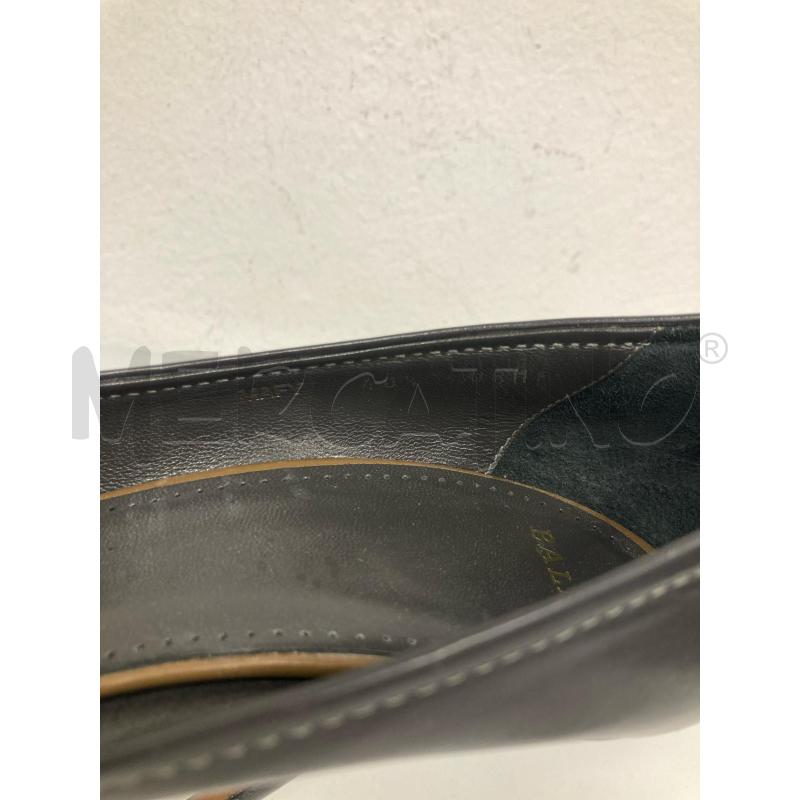 DECOLLETE BALLY NERE PUNTA BEIGE | Mercatino dell'Usato Gazzada schianno 5