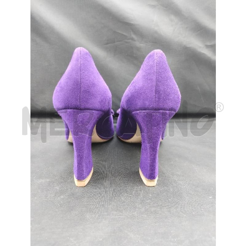 DECOLLETE MIU MIU SCAMOSCIATO VIOLA | Mercatino dell'Usato Gazzada schianno 2