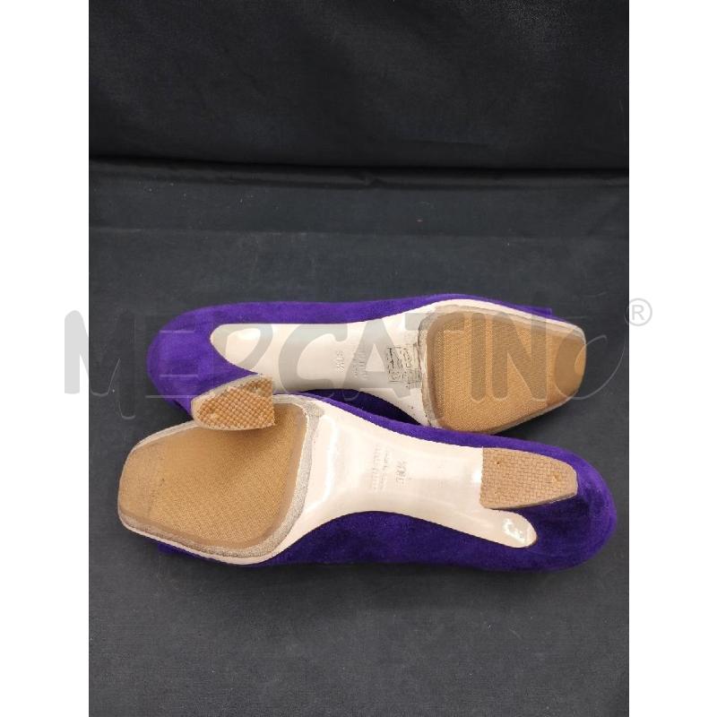 DECOLLETE MIU MIU SCAMOSCIATO VIOLA | Mercatino dell'Usato Gazzada schianno 4