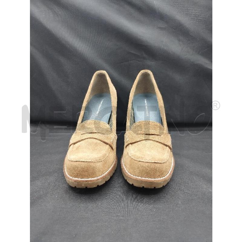 DECOLLETE TOMMY HILFIGER SCAMOSCIATO BEIGE | Mercatino dell'Usato Gazzada schianno 1