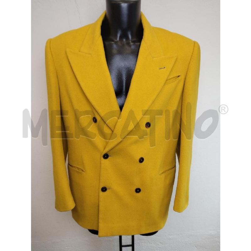DOPPIO PETTO UOMO JEAN PAUL GAULTIER GIALLO | Mercatino dell'Usato Gazzada schianno 1