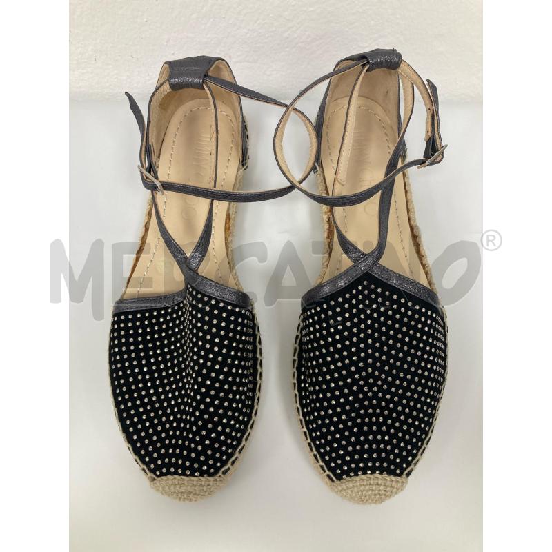 ESPADRILLAS DONNA JIMMY CHOO NERO | Mercatino dell'Usato Gazzada schianno 2