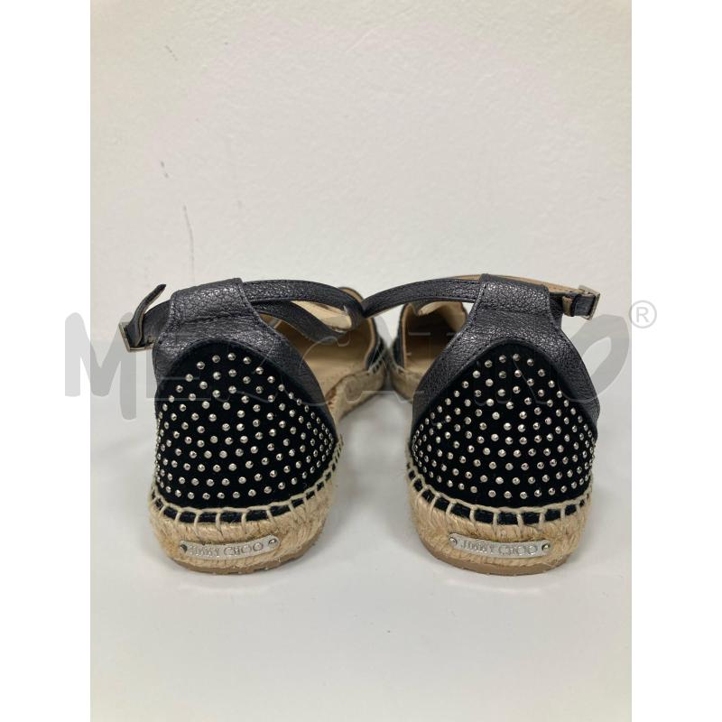 ESPADRILLAS DONNA JIMMY CHOO NERO | Mercatino dell'Usato Gazzada schianno 4