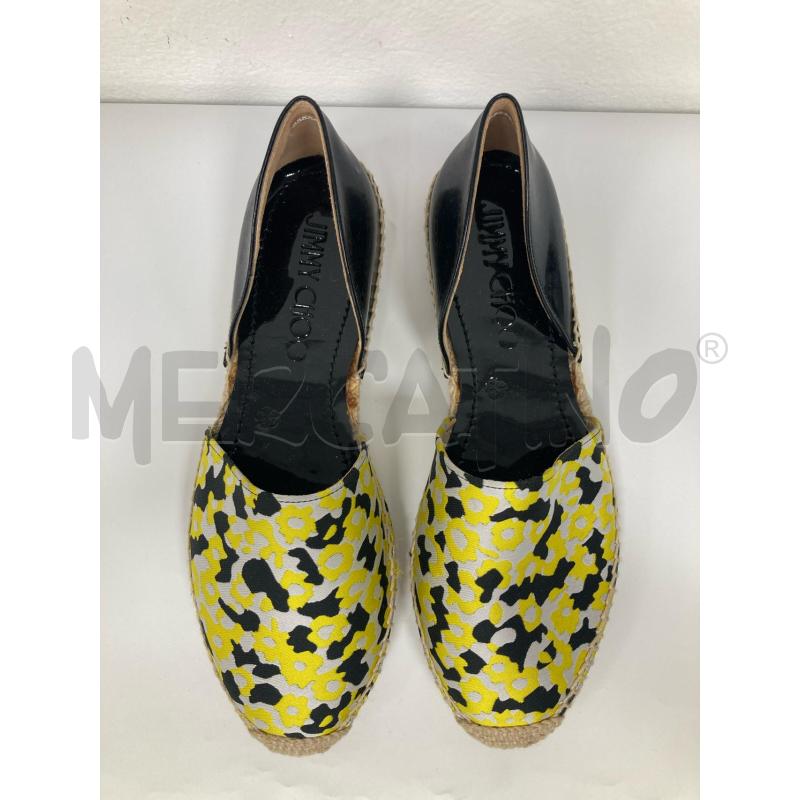 ESPADRILLAS DONNA JIMMY CHOO TELA  | Mercatino dell'Usato Gazzada schianno 2