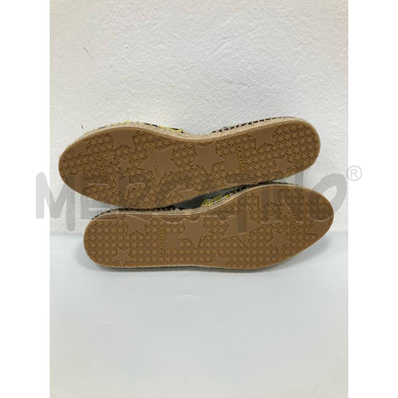 ESPADRILLAS DONNA JIMMY CHOO TELA  | Mercatino dell'Usato Gazzada schianno 5