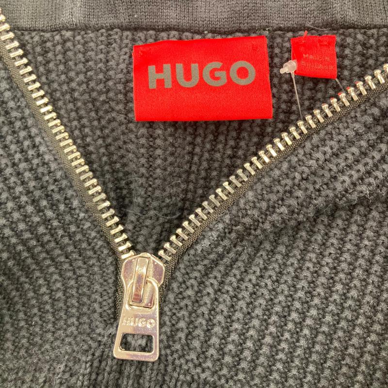 FELPA HUGO BLU ZIP CAPPUCCIO  | Mercatino dell'Usato Gazzada schianno 3
