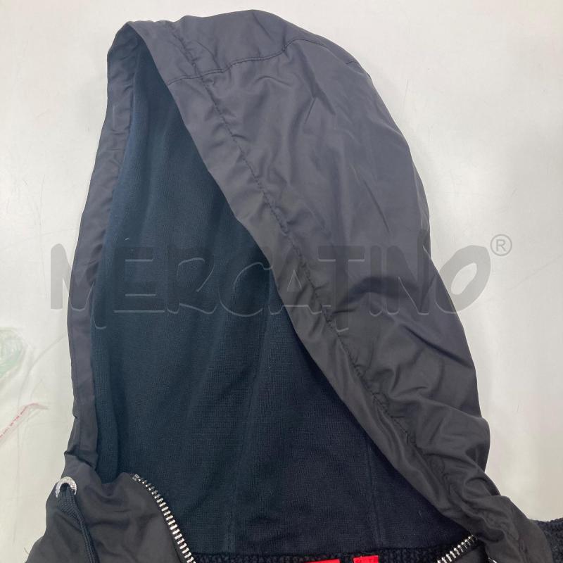 FELPA HUGO BLU ZIP CAPPUCCIO  | Mercatino dell'Usato Gazzada schianno 4