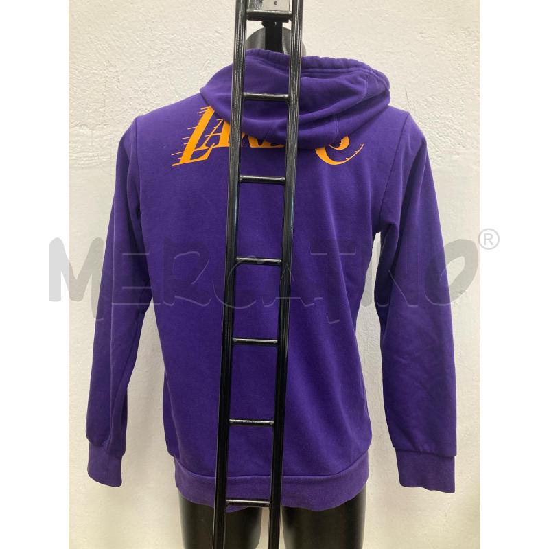 FELPA UOMO ADIDAS VIOLA LOGO GIALLO | Mercatino dell'Usato Gazzada schianno 2