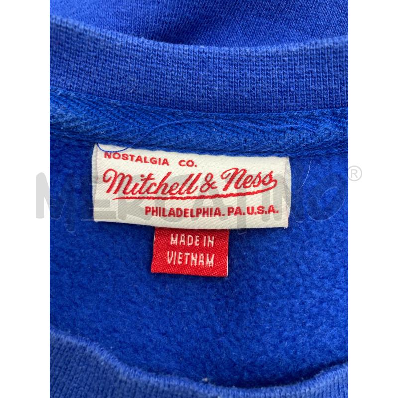 FELPA UOMO MITCHELL BLU | Mercatino dell'Usato Gazzada schianno 4