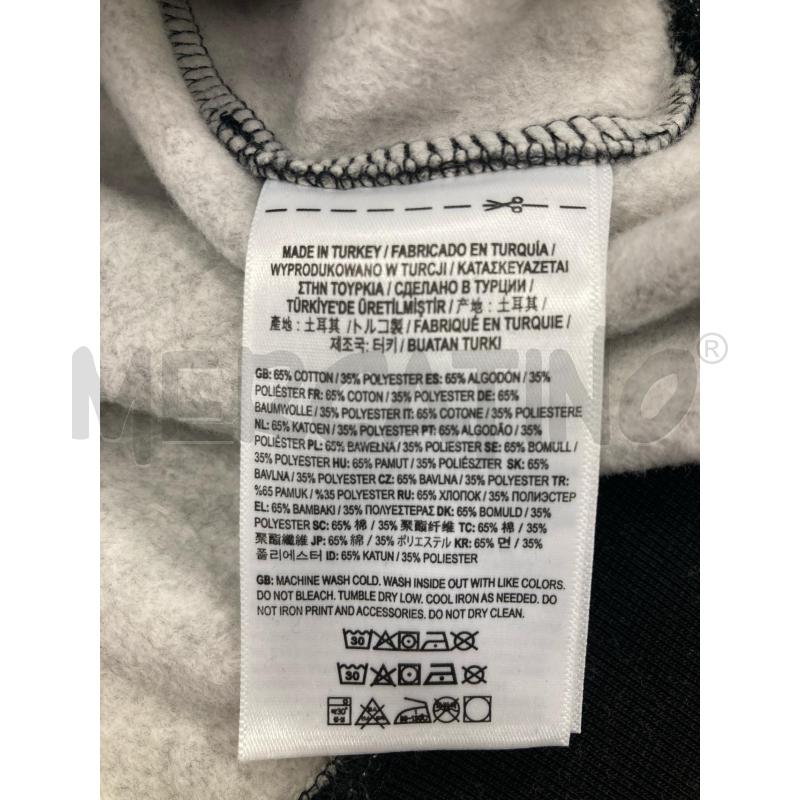 FELPA UOMO VANS GRIGIO NERO | Mercatino dell'Usato Gazzada schianno 5