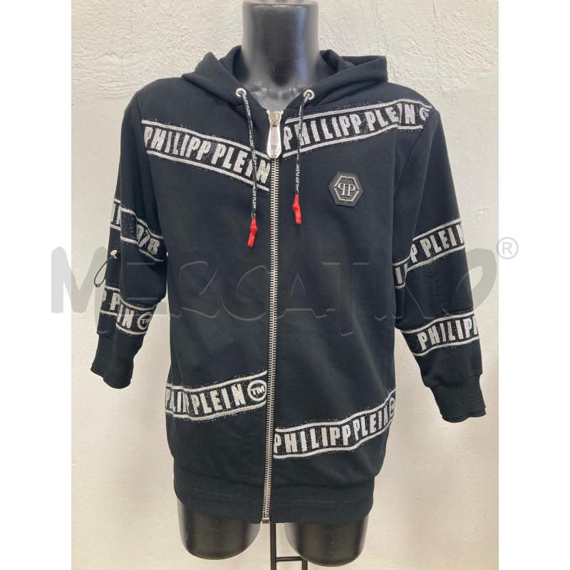 FELPA  PHILIPP PLEIN NMERA BRILLANTINI | Mercatino dell'Usato Gazzada schianno 1