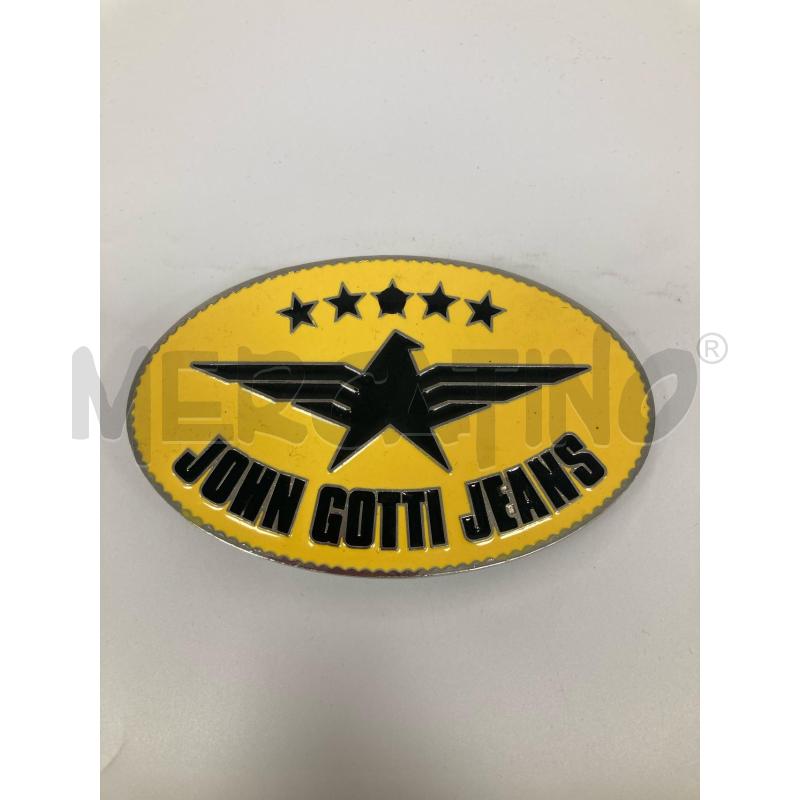 FIBBIA GIALLA JOHN GOTTI JEANS | Mercatino dell'Usato Gazzada schianno 1