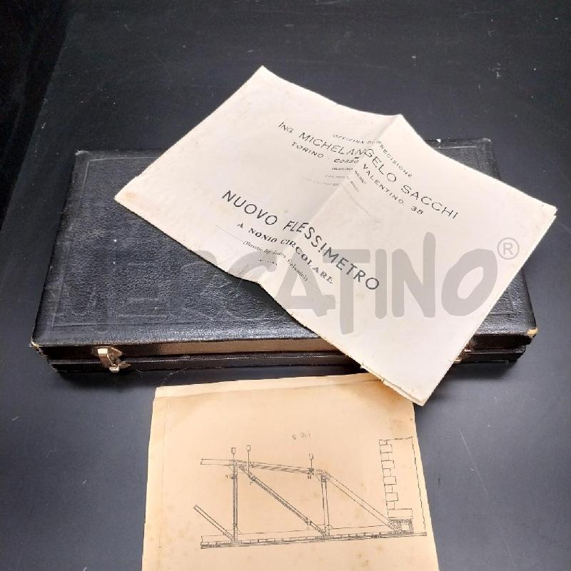 FLESSIMETRO A NONIO CIRCOLARE D'EPOCA | Mercatino dell'Usato Gazzada schianno 3