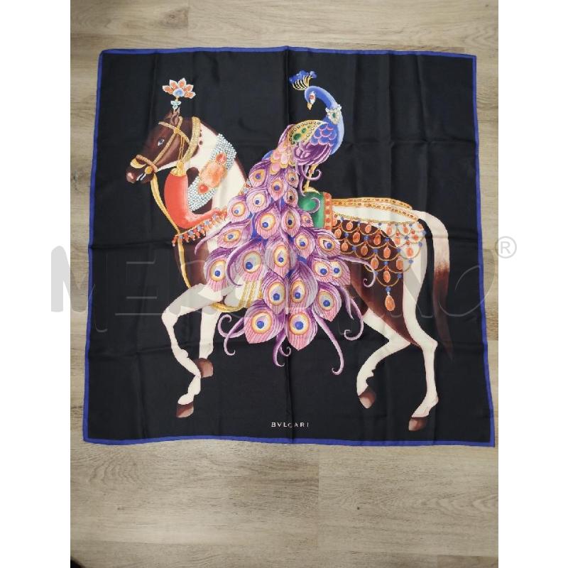 FOULARD BULGARI PAVONE | Mercatino dell'Usato Gazzada schianno 1