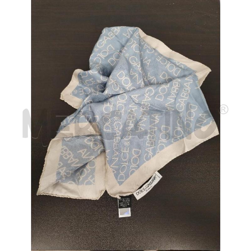 FOULARD DOLCE & GABBANA TURCHESE PANNA | Mercatino dell'Usato Gazzada schianno 1