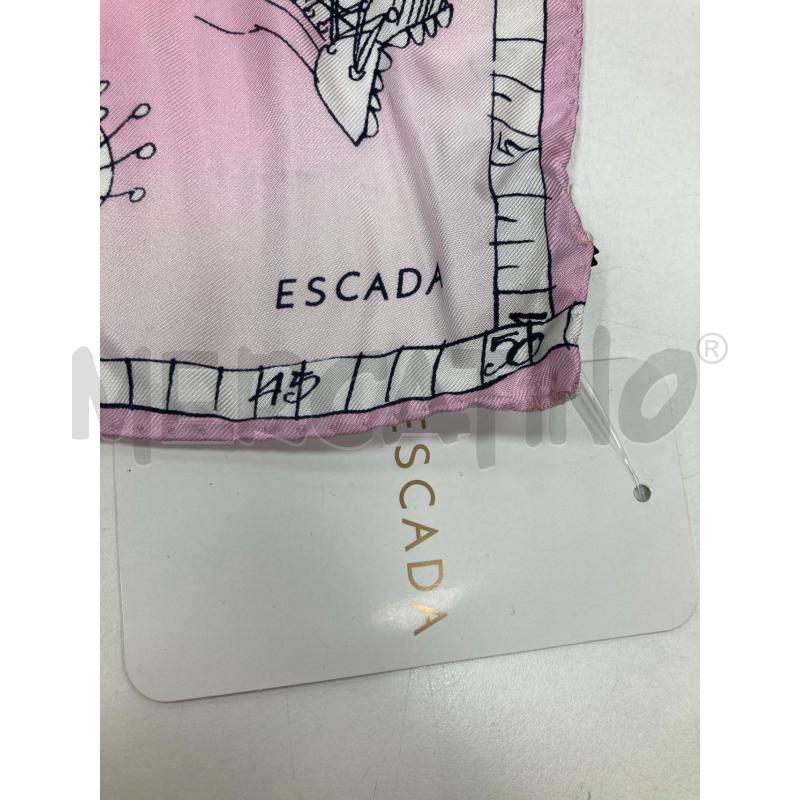 FOULARD ESCADA ROSA ABITI SCARPE | Mercatino dell'Usato Gazzada schianno 2