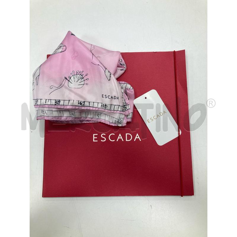 FOULARD ESCADA ROSA ABITI SCARPE | Mercatino dell'Usato Gazzada schianno 5