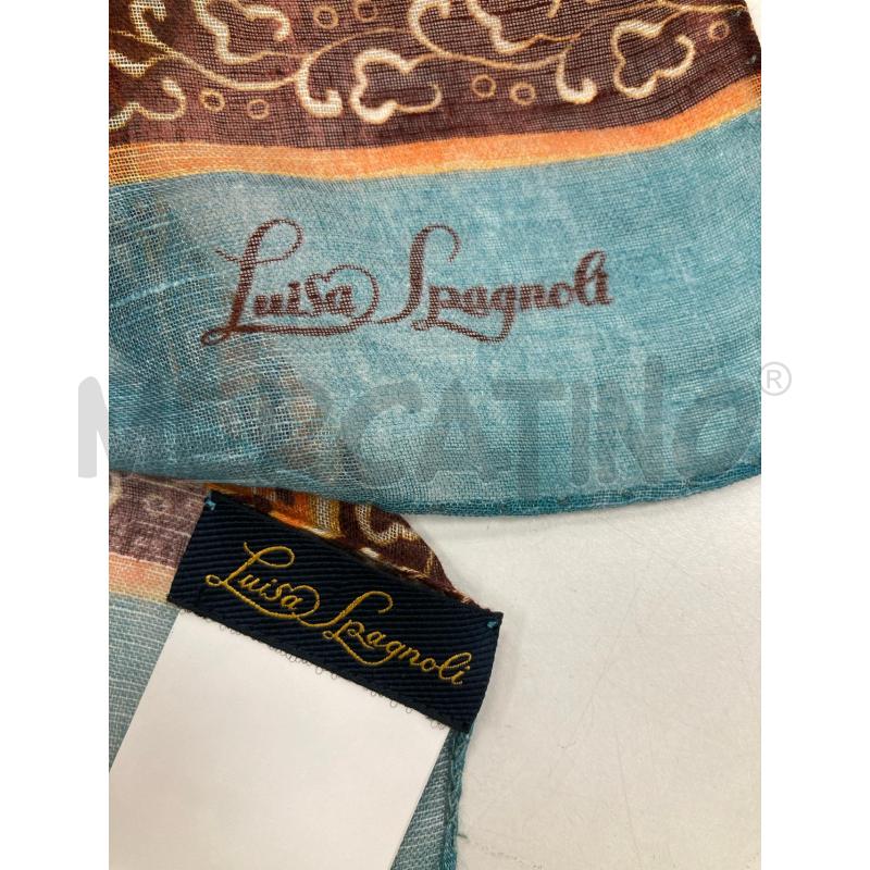 FOULARD LUISA SPAGNOLI ROSA VIOLA | Mercatino dell'Usato Gazzada schianno 4