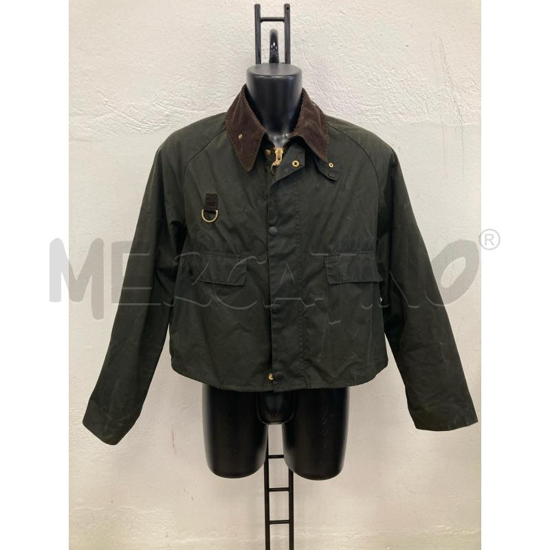 GIACCA BARBOUR VERDE SEGNI DEL TEMPO  | Mercatino dell'Usato Gazzada schianno 1