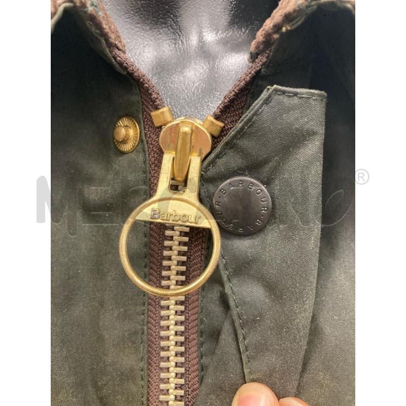 GIACCA BARBOUR VERDE SEGNI DEL TEMPO  | Mercatino dell'Usato Gazzada schianno 3