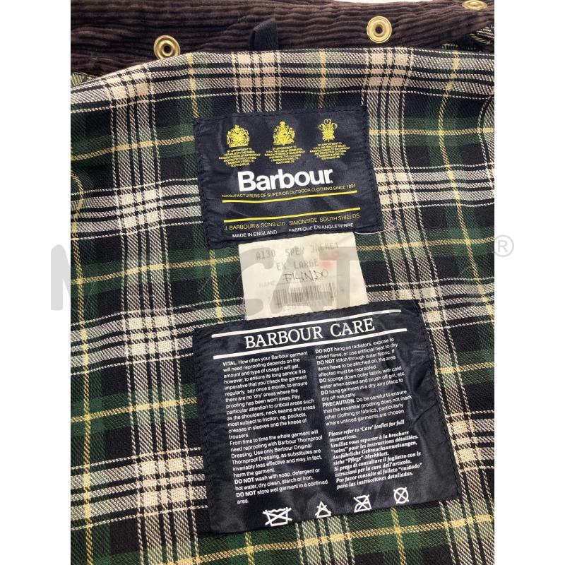 GIACCA BARBOUR VERDE SEGNI DEL TEMPO  | Mercatino dell'Usato Gazzada schianno 4