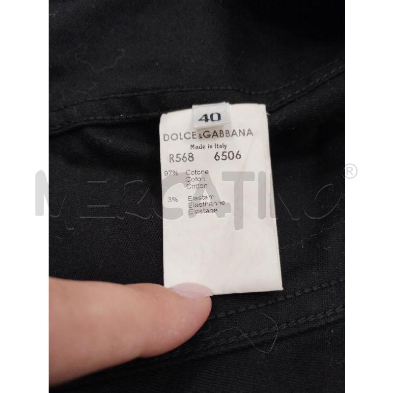 GIACCA DONNA DOLCE&GABBANA NERA SPILLA APE STRASS MANCANTE | Mercatino dell'Usato Gazzada schianno 4