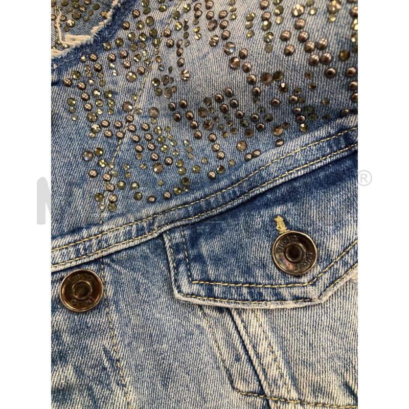 GIACCA DONNA JEANS LIU JO BRILLANTINI | Mercatino dell'Usato Gazzada schianno 5
