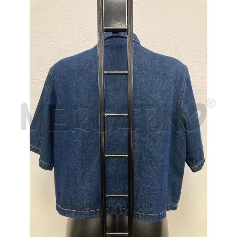 GIACCA DONNA JEANS SCURO MANICA CORTA MUSERA | Mercatino dell'Usato Gazzada schianno 2