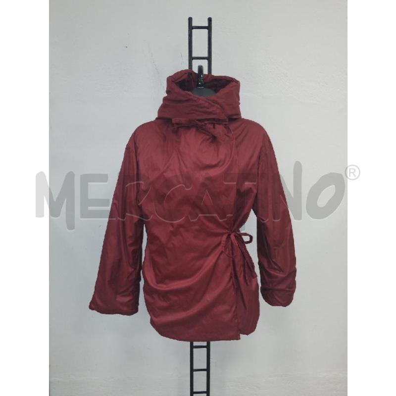 GIACCA DONNA MONCLER BORDEAUX OVERSIZE | Mercatino dell'Usato Gazzada schianno 1