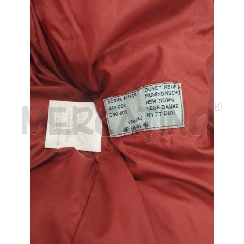 GIACCA DONNA MONCLER BORDEAUX OVERSIZE | Mercatino dell'Usato Gazzada schianno 5