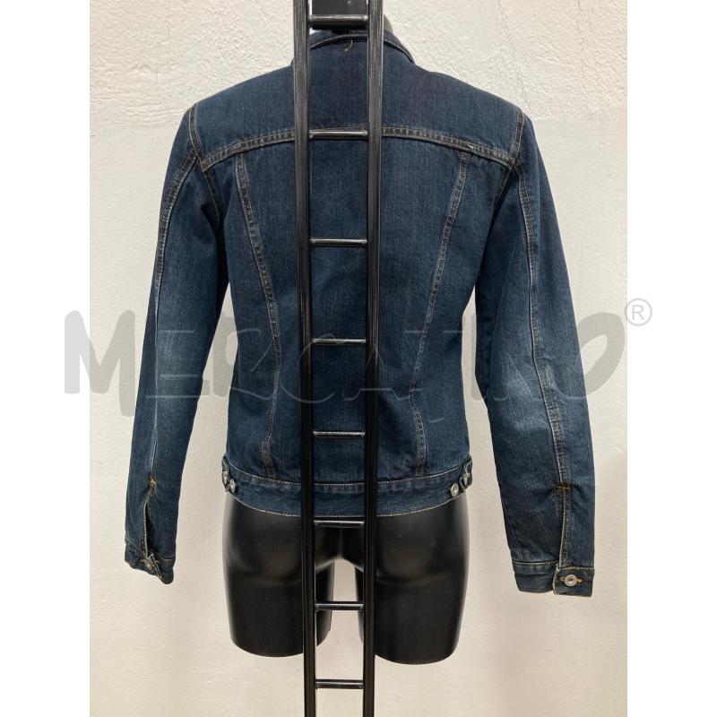 GIACCA DONNA XCAPE JEANS PELO BORDO NO COLLO | Mercatino dell'Usato Gazzada schianno 2