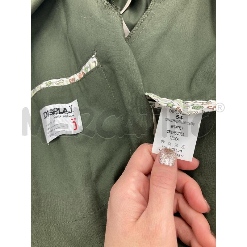 GIACCA UOMO DISPLAY VERDE CARTELLINO | Mercatino dell'Usato Gazzada schianno 4