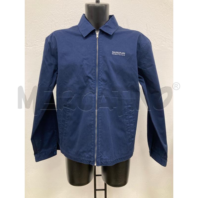GIACCA UOMO NAPAPIJRI BLU | Mercatino dell'Usato Gazzada schianno 1
