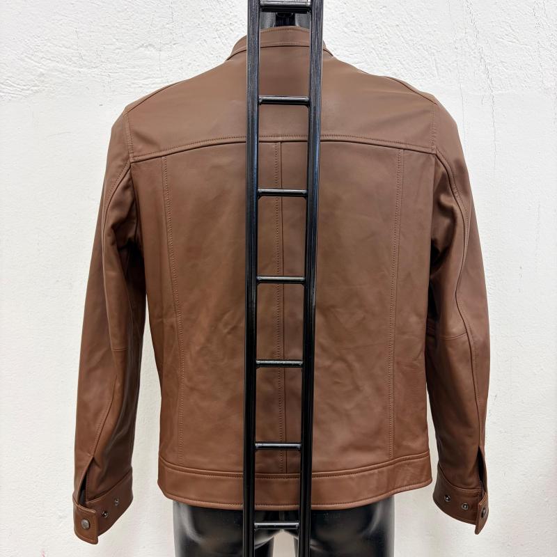 GIACCA UOMO TOD'S PELLE MARRONE | Mercatino dell'Usato Gazzada schianno 2